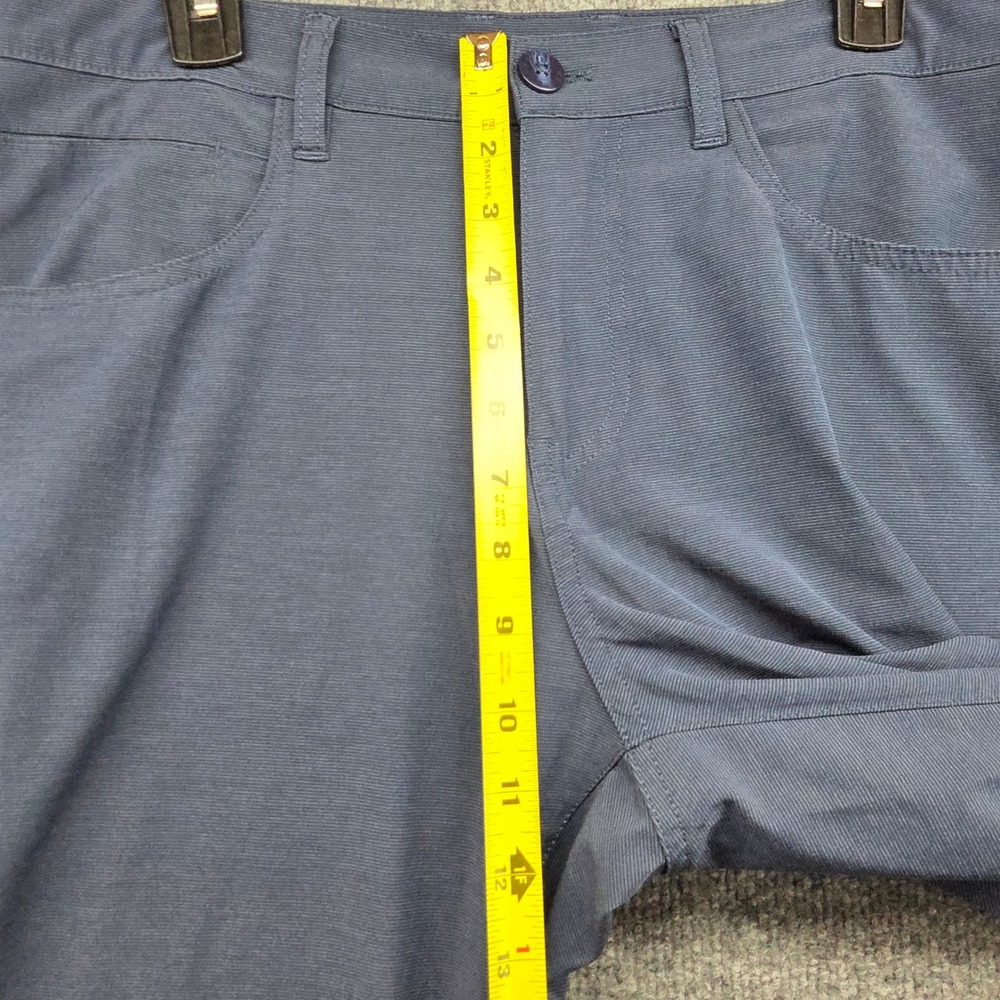 Callaway Mens Golf Pants‎ 34x32 Blue Stretch Performance Flat Front Casual Chino - Picture 8 of 10